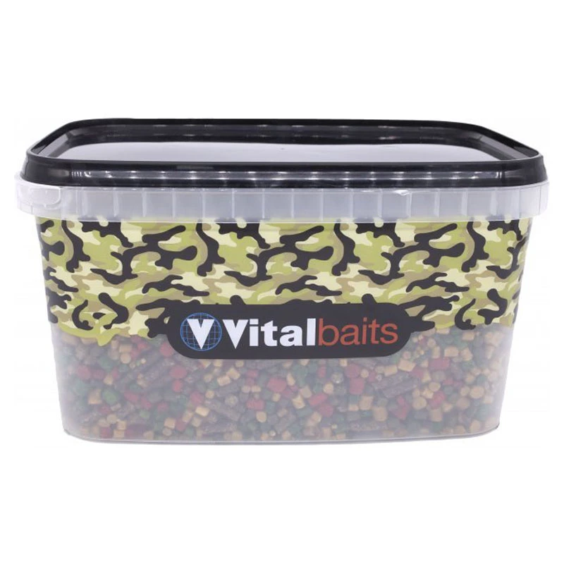 Vital Baits Pellets SPOD Mix Bucket 3kg 3 Vital Baits Pellets SPOD Mix Bucket 3kg