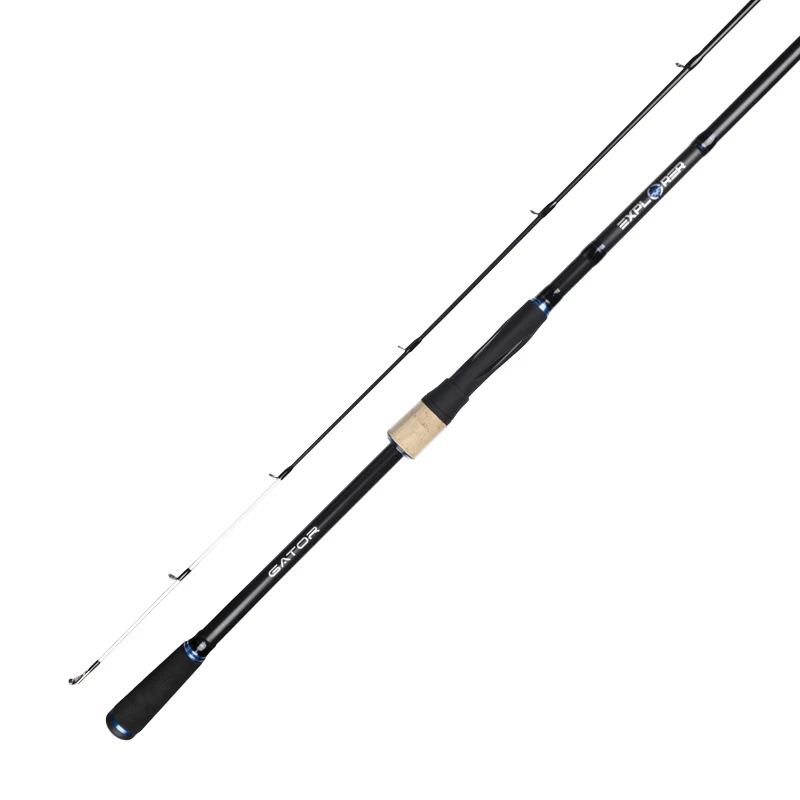 Gator Bait Jigger Explorer Perch Rod 2-Pcs 7'6'' 5-30g 3 Gator Bait Jigger Explorer Perch Rod 2-Pcs 7'6'' 5-30g