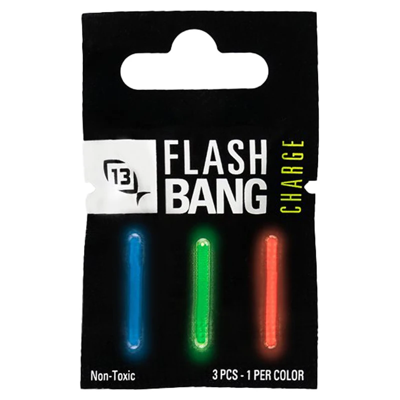 13 Fishing Lysstavar Refill Flash Bang (3-pack) Grön/Röd/Blå 3 13 Fishing Lysstavar Refill Flash Bang (3-pack) Grön/Röd/Blå
