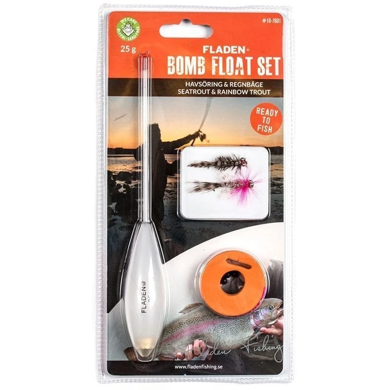 Fladen Bomb-Float Set Havsöring Ready-To-Fish 4 Fladen Bomb-Float Set Havsöring Ready-To-Fish – Image 2