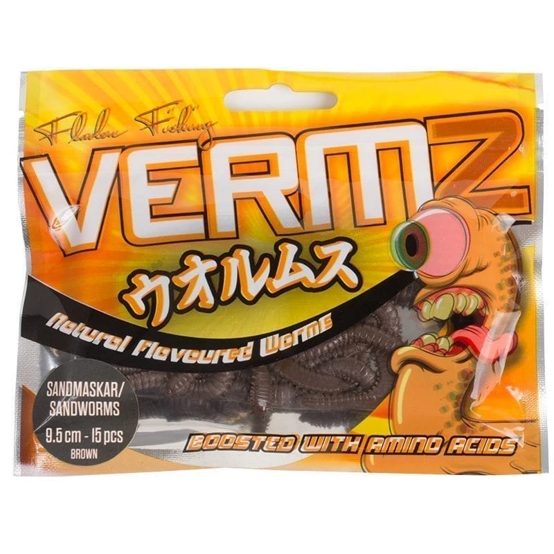 Fladen Vermz Borstmask 9,5cm (15-pack) 3 Fladen Vermz Borstmask 9,5cm (15-pack)