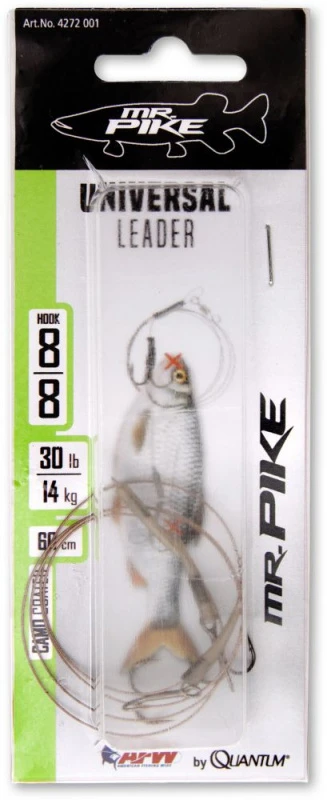 Quantum Mr. Pike Universal Leader Camo 30lb 5 Quantum Mr. Pike Universal Leader Camo 30lb – Image 3