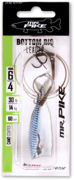 Quantum Mr. Pike Bottom Rig Leader Camo 7 Quantum Mr. Pike Bottom Rig Leader Camo -Pêche Équipement Magasin 22 4274001r 3