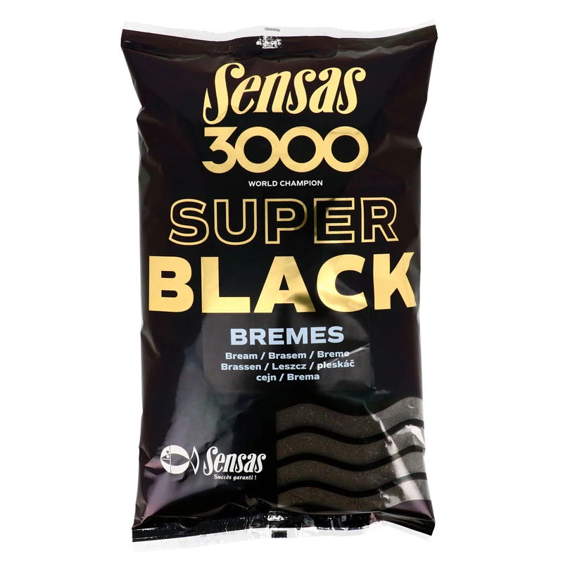 Sensas 3000 Super Black Bremes 1kg 3 Sensas 3000 Super Black Bremes 1kg