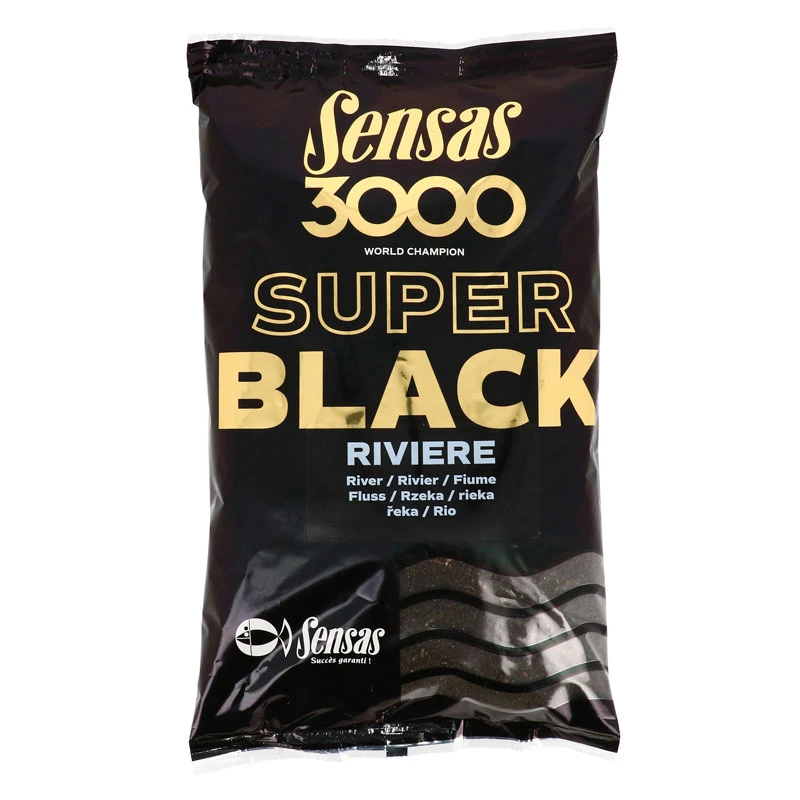 Sensas 3000 Super Black Riviere 1kg 3 Sensas 3000 Super Black Riviere 1kg