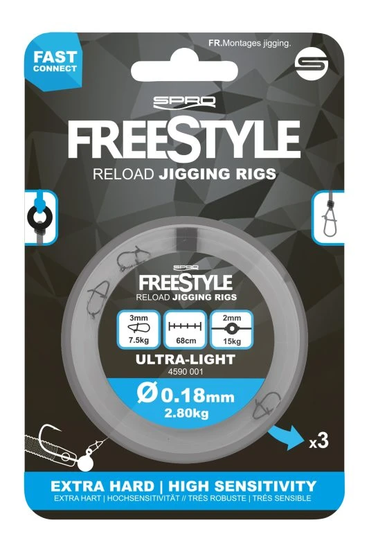 Spro Freestyle Reload Jig Rig 3 Spro Freestyle Reload Jig Rig