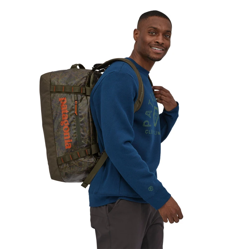 Patagonia Black Hole Duffel 40L Lichen: Basin Green 6 Patagonia Black Hole Duffel 40L Lichen: Basin Green – Image 4