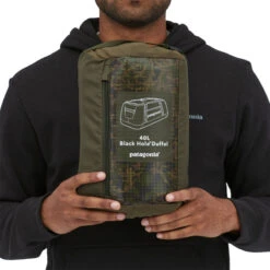 Patagonia Black Hole Duffel 40L Lichen: Basin Green 11 Patagonia Black Hole Duffel 40L Lichen: Basin Green -Pêche Équipement Magasin 49338 LIBA ALL 5