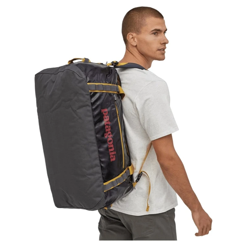 Patagonia Black Hole Duffel 55L Smolder Blue W/Buckwheat Gold 5 Patagonia Black Hole Duffel 55L Smolder Blue W/Buckwheat Gold – Image 3
