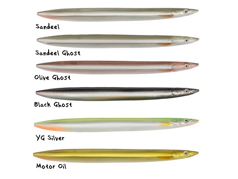 Savage Gear 3D Line Thru Sandeel 125mm 19g 3 Savage Gear 3D Line Thru Sandeel 125mm 19g