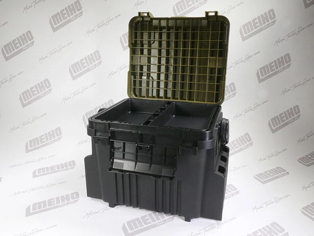 Meiho Versus Tacklebox 375x293x275mm - Green 4 Meiho Versus Tacklebox 375x293x275mm - Green – Image 2