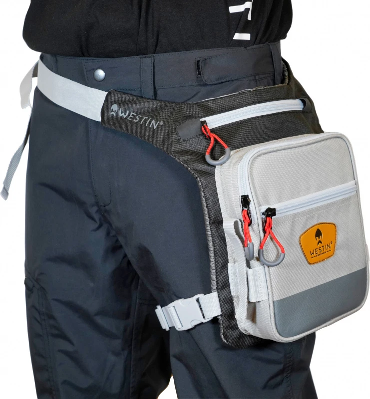 Westin W3 Leg Bag Medium Grey/Black 4 Westin W3 Leg Bag Medium Grey/Black – Image 2