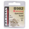 Kamasan B982 - Xstrong Specimed Eyed 2 Kamasan B982 - Xstrong Specimed Eyed -Pêche Équipement Magasin B982 08r 1