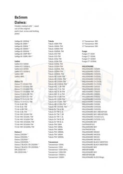 Gomexus 100mm Aluminium Handle With 22mm Titanium Knob 8x5mm - Silver & Gold 13 Gomexus 100mm Aluminium Handle With 22mm Titanium Knob 8x5mm - Silver & Gold -Pêche Équipement Magasin BD100T22GDX1 13
