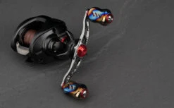 Gomexus Crank Handle W/Titanium Galaxy Knob 10 Gomexus Crank Handle W/Titanium Galaxy Knob -Pêche Équipement Magasin BS100T22GDX2r 3