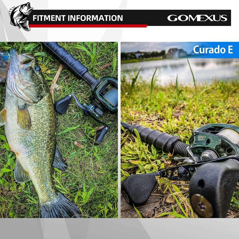 Gomexus 110mm Aluminium Handle With 35mm TPE Knob 7 Gomexus 110mm Aluminium Handle With 35mm TPE Knob – Image 5