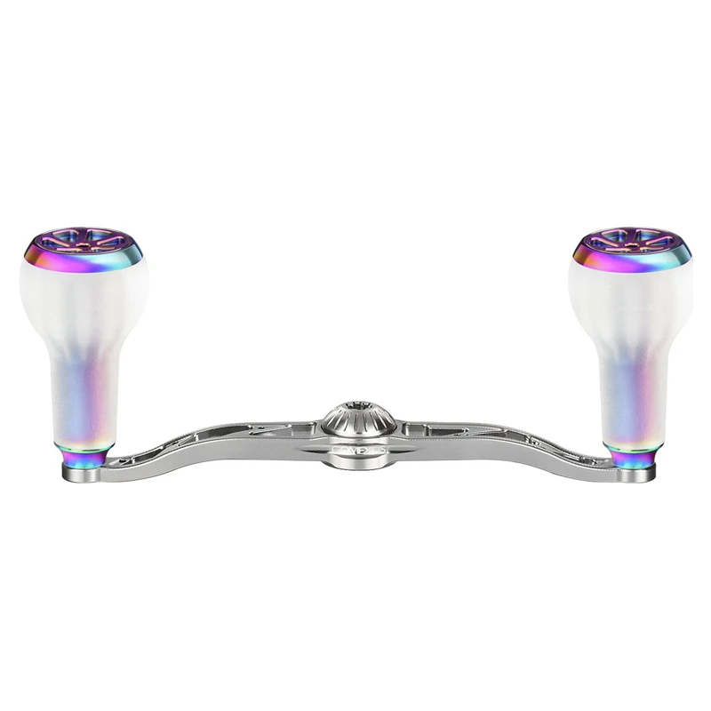 Gomexus Crank Handle Silver/Aurora Knob 3 Gomexus Crank Handle Silver/Aurora Knob
