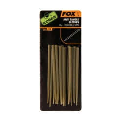 Fox Edges Anti Tangle Sleeve XL Trans Khaki 15-pack