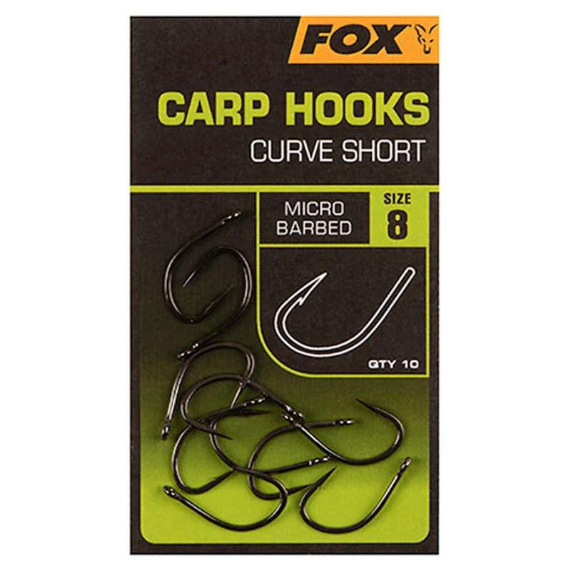 Fox Carp Hooks Curve Shank Short 4 Fox Carp Hooks Curve Shank Short – Image 2
