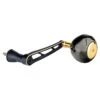 Gomexus 70mm Aluminium Power Handle With 45mm Knob - Black Gold 2 Gomexus 70mm Aluminium Power Handle With 45mm Knob - Black Gold -Pêche Équipement Magasin CJ70S1BTA41BKGD 1