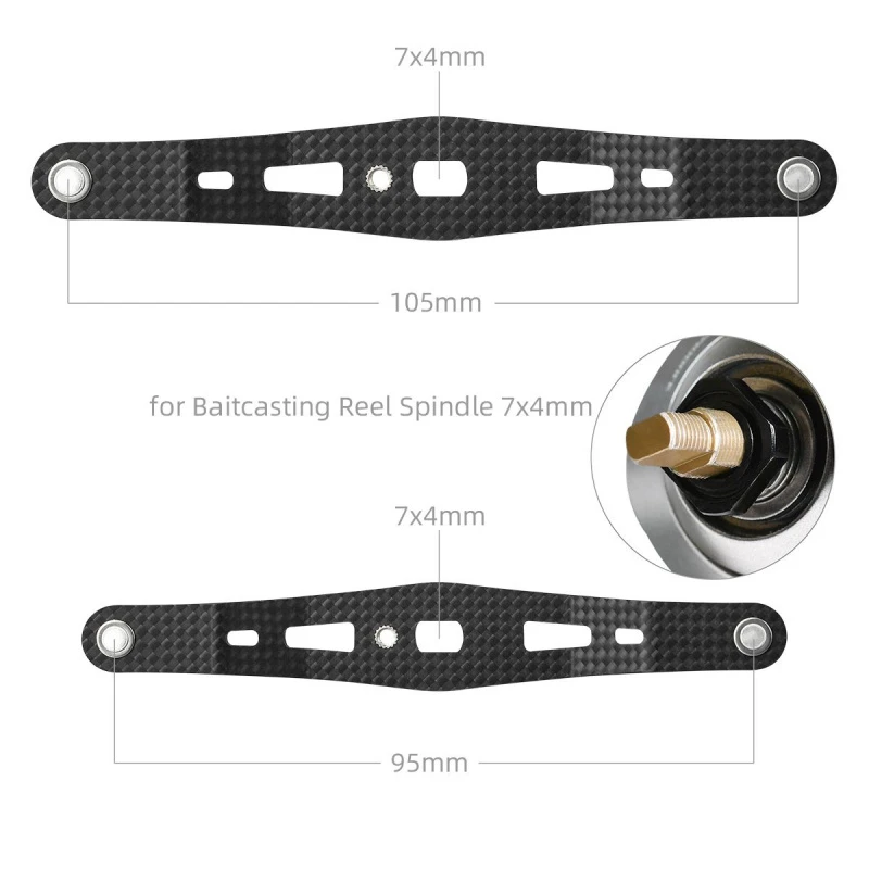 Gomexus Carbon Fibre Double Handle 4 Gomexus Carbon Fibre Double Handle – Image 2