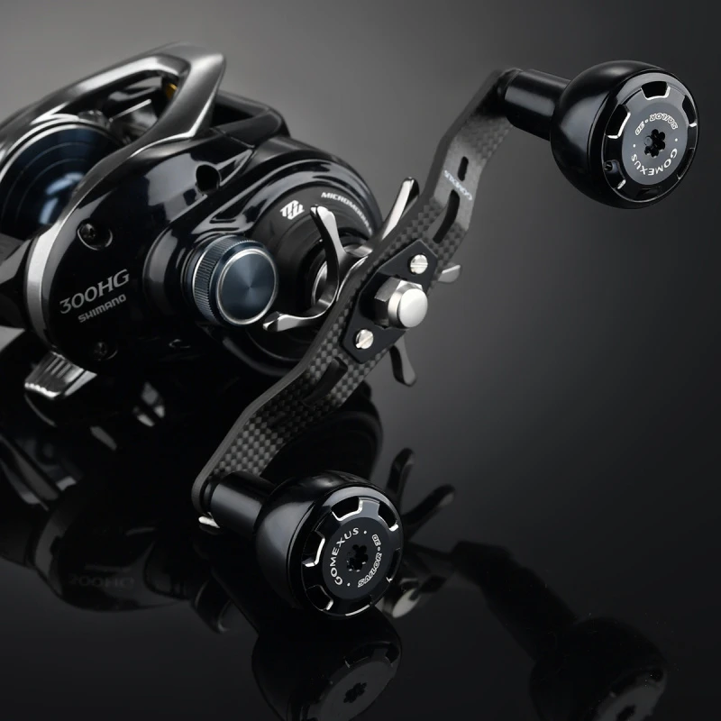 Gomexus Carbon Fiber Double Handle With CNC Knob 4 Gomexus Carbon Fiber Double Handle With CNC Knob – Image 2