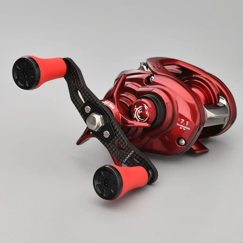 Gomexus 95mm Carbon Swept Handle With 20mm TPE Knob 4 Gomexus 95mm Carbon Swept Handle With 20mm TPE Knob – Image 2