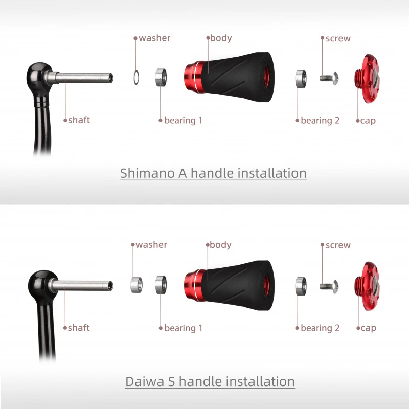 Gomexus Aluminum & EVA Knob 4 Gomexus Aluminum & EVA Knob – Image 2