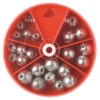 Kinetic Inline Zinc Sinkers Assortment -Pêche Équipement Magasin F648 259 275 1