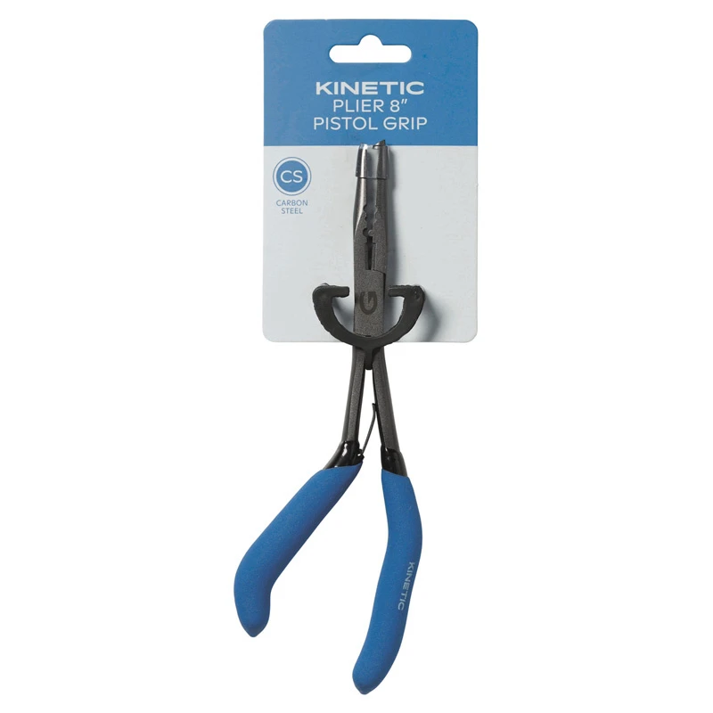Kinetic CS Pliers 8'' Pistol Grip Blue/Black 4 Kinetic CS Pliers 8'' Pistol Grip Blue/Black – Image 2