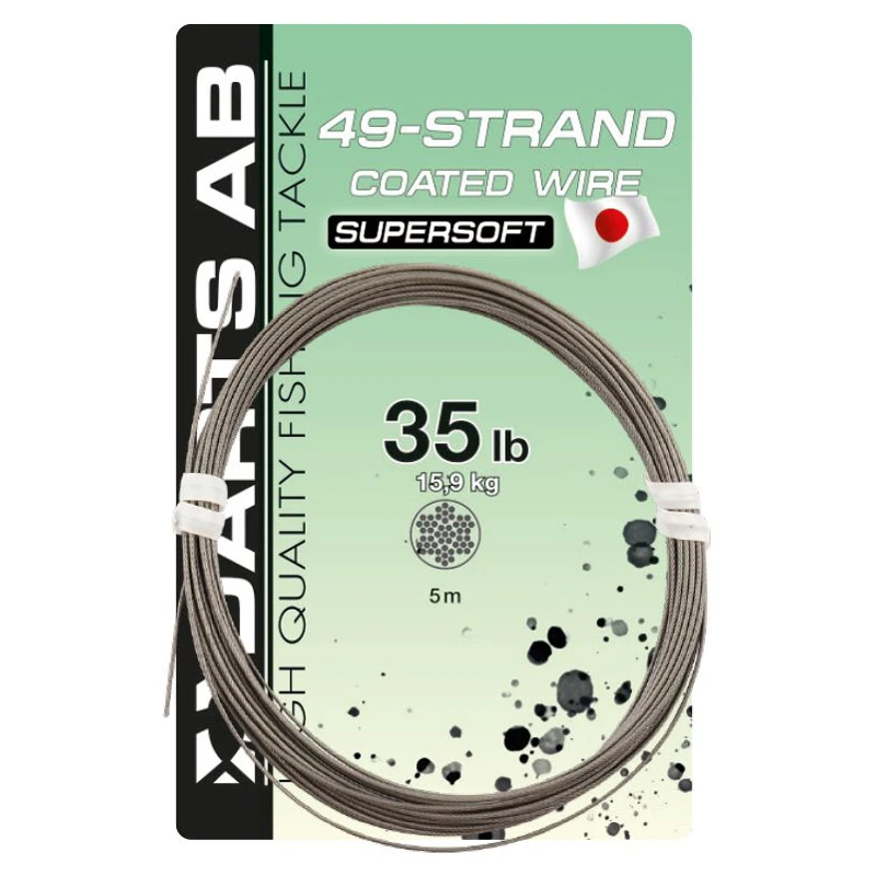 Darts 49 Strand Coated Wires 5m 3 Darts 49 Strand Coated Wires 5m