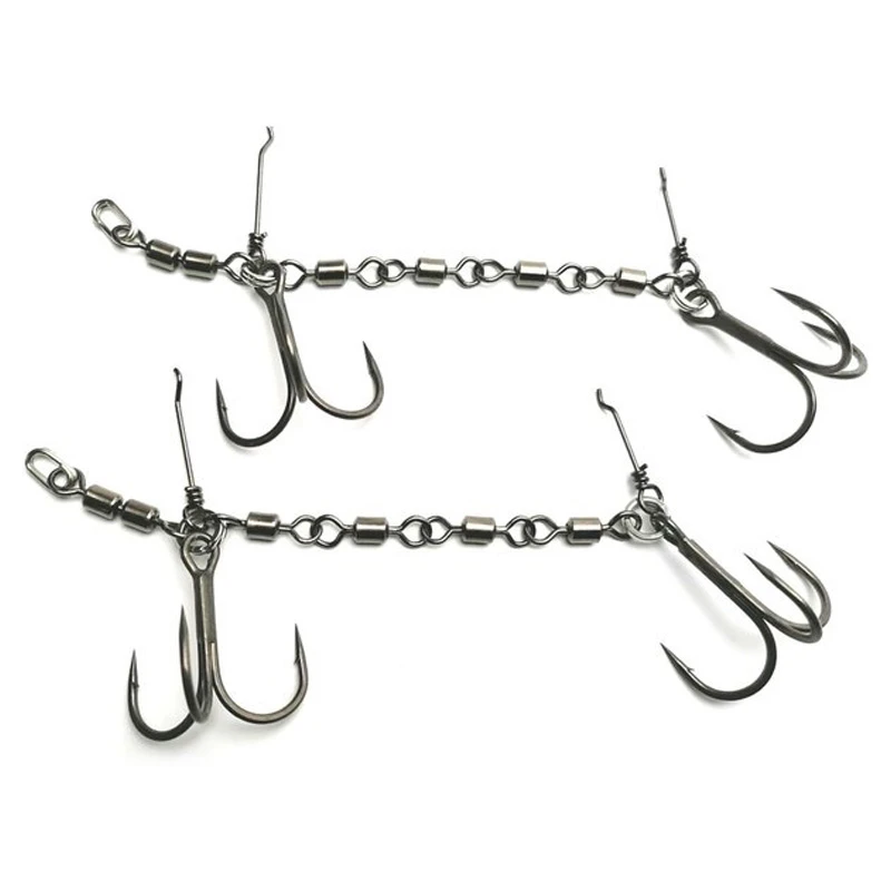 Pikecraft 4 Swivel Stinger Rig 18-25cm (2-pack) - BKK 2/0 3 Pikecraft 4 Swivel Stinger Rig 18-25cm (2-pack) - BKK 2/0