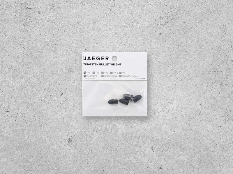 Jaeger Tungsten Bullet Weight Black Matte 4 Jaeger Tungsten Bullet Weight Black Matte – Image 2