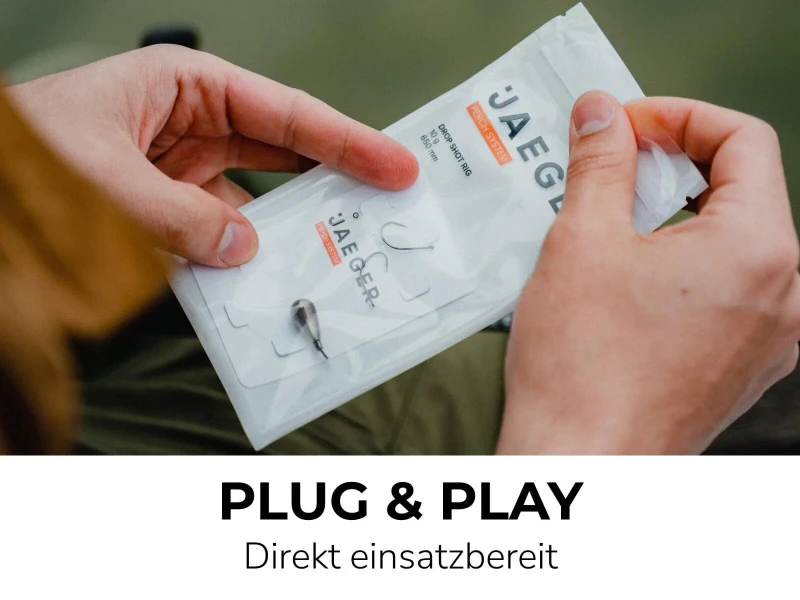 Jaeger Drop-Shot Rig (2 Hooks) 5 Jaeger Drop-Shot Rig (2 Hooks) – Image 3