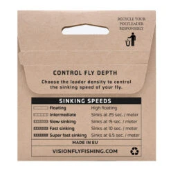 Vision Salmon Polyleader 5 Vision Salmon Polyleader -Pêche Équipement Magasin VPS02r 2