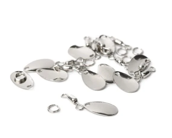 Wapsi Fly Spinner Blades, 0 Nickel (10-pack) 3 Wapsi Fly Spinner Blades, 0 Nickel (10-pack)